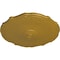 Ekena Millwork Pompeii Ceiling Medallion (Fits Canopies up to 2"), Hand-Painted Pharaohs Gold, 18 7/8"OD x 1 1/2"P CM18POPGS - alternate 4